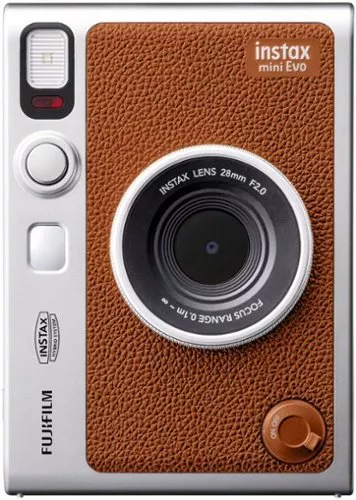 Фотоаппарат моментальной печати Fujifilm Instax Mini EVO, коричневый